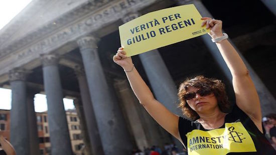 Egypt rejects Italian request to attend interrogations on Regeni’s case