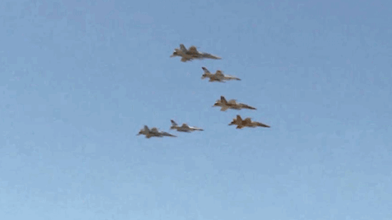 Egypt, Kuwait air forces conduct joint drill in Egyptian airspace