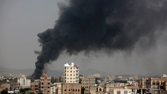 Yemen officials: Saudi-led coalition strikes hotel, many die