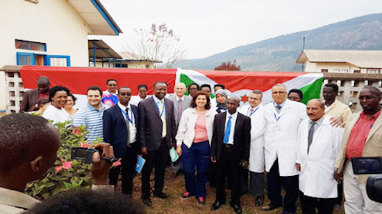 Egypt delivers supplies to hospital in southern Burundi