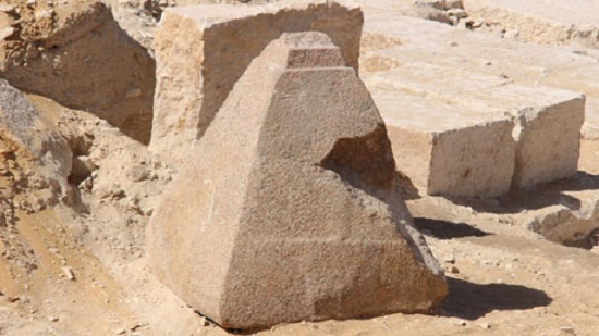 Old Kingdom pyramid peak discovered in Saqqara