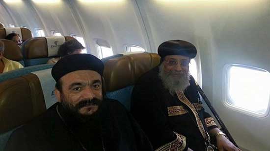 Pope Tawadros stops his visit to Germany and returns to Cairo