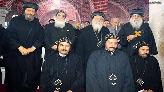 Abba Pachomious ordains 3 new monks in Jabal al-Qallali monasetry