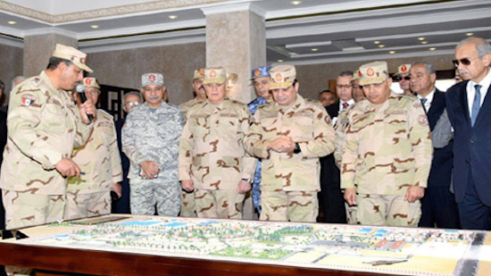Egypts Sisi inaugurates new counter-terrorism command east of Suez Canal