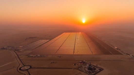 Egypt builds world’s largest solar park