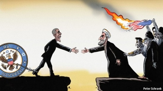 Divided on Iran