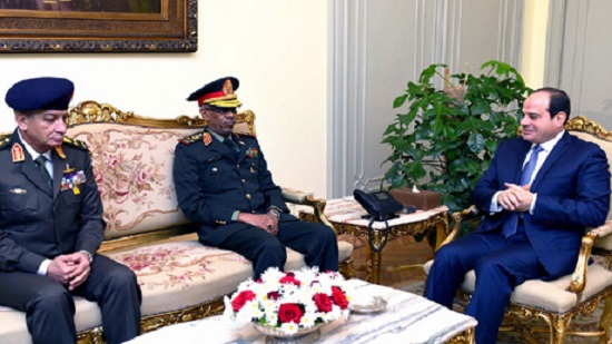 Egypts Sisi discuss military cooperation with Sudans defence minister