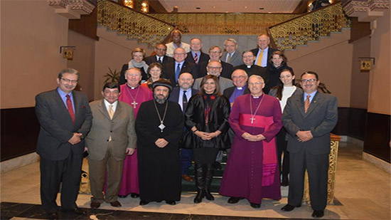 Egypt s Minister of Immigration meets with a high delegation of British bishops in Cairo