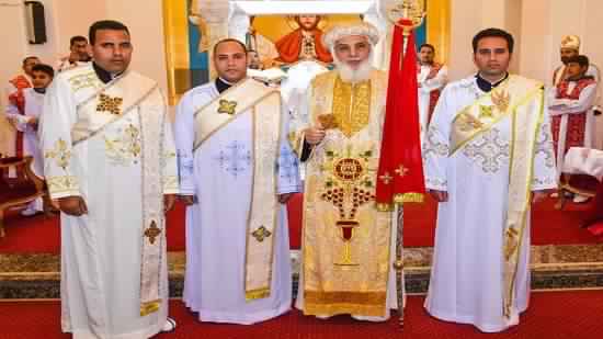 Bishop of Samalut ordains 3 deacons