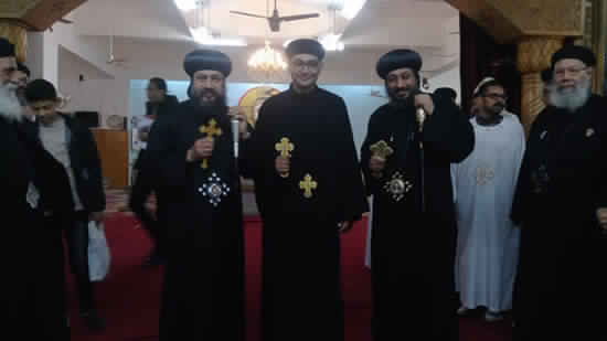 A new priest ordained in Suez