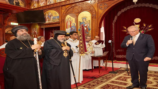Prime Minister of Australia participates in the Coptic Church Golden Jubilee celebrations