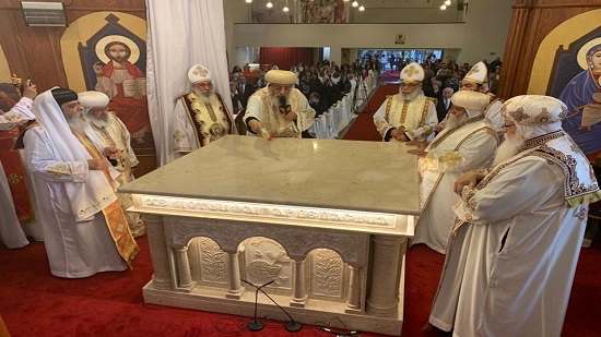 Pope Tawadros inaugurates the Church of the Virgin in Dusseldorf, Germany