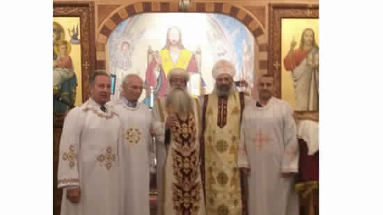 Bishop Takla ordains new deacons in New Jersey