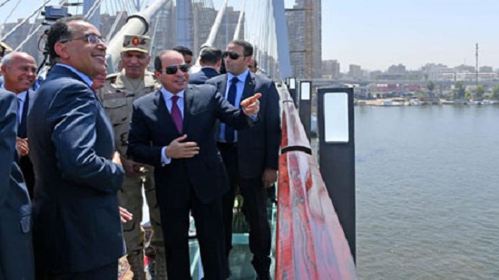 Egypts Sisi opens mega Rod El-Farag road, the worlds widest causeway