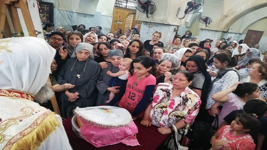 Bishop of Helwan heads the feast of St. Parsoum the Naked