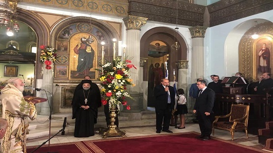 Antiquities minister opens Greek Church in Cairo 