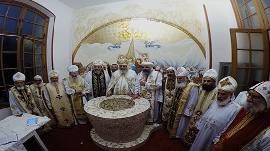 Pope Tawadros inaugurates a new church in France