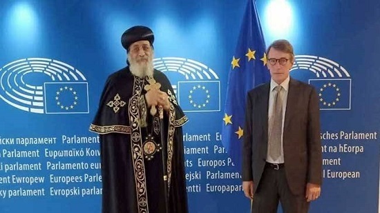 Pope Tawadros visits the European Parliament in Brussels