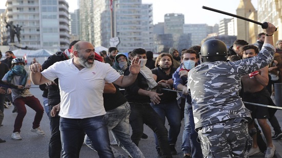 Protesters force postponement of Lebanese parliament session
