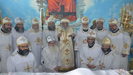 Bishop of Fayoum ordains new deacon on the feast of St. Mina