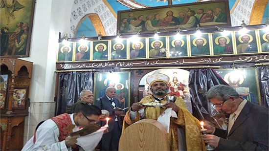 Catholic Church in Sharqia receives the remains of St. Teresa 