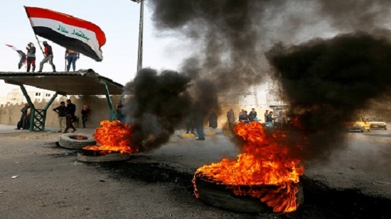 Iraqi officials: 1 protester killed amid ongoing clashes
