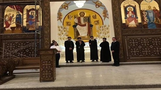 Bishop Illarion visits Bashayer al-Khair Cathedral in Alexandria 