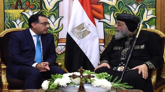 Prime Minister congratulates Pope Tawadros II on Christmas 