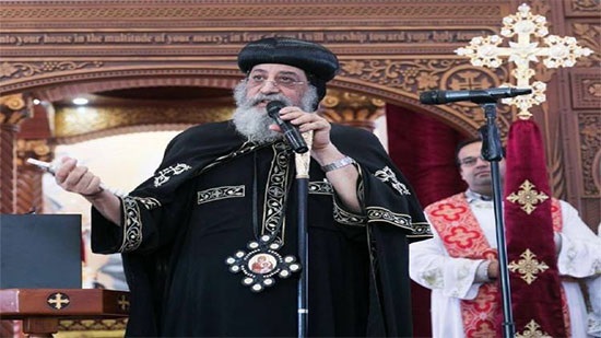 Pope Tawadros celebrates New Year s eve at Alexandria Cathedral 