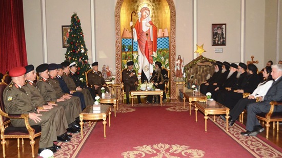Minister of Defense and senior officials congratulate Pope on Christmas