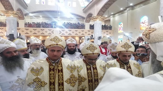 3 new priests ordained in the parish of Beba and Al-Fashn 