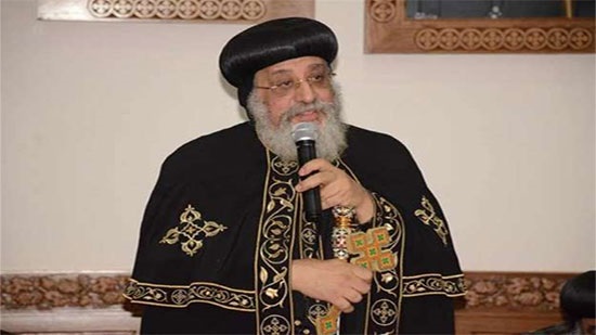 Due to Coronavirus Pope Tawadros holds his weekly meeting without the congregation