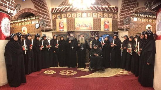 14 new nuns ordained at the monastery of St. Bedaba in Nag Hamaadi