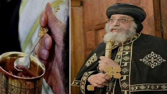 Pope Tawadros and taking communion