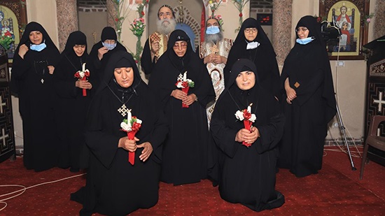 Five new nuns ordained at the monastery of St. George in Naqada