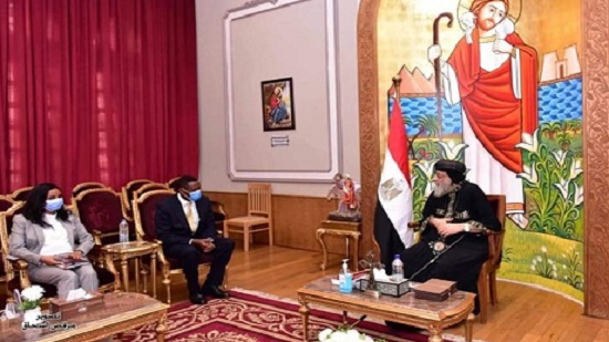 Coptic Pope Tawadros prays that GERD negotiations move forward towards solution for all
