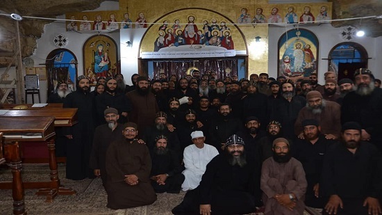 Archbishop of Fayoum discusses service in Wadi El Rayyan monastery
