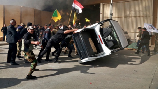 US warns Iraq of Baghdad embassy closure if attacks continue
