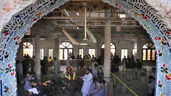 Bomb at seminary in Pakistan kills 8 students, wounds 136
