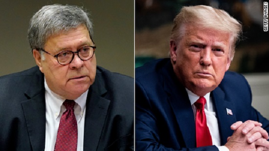 Bill Barr has sounded the death knell on Trumps wild claims
