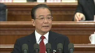 China's Premier Wen Jiabao targets 'social stability'
