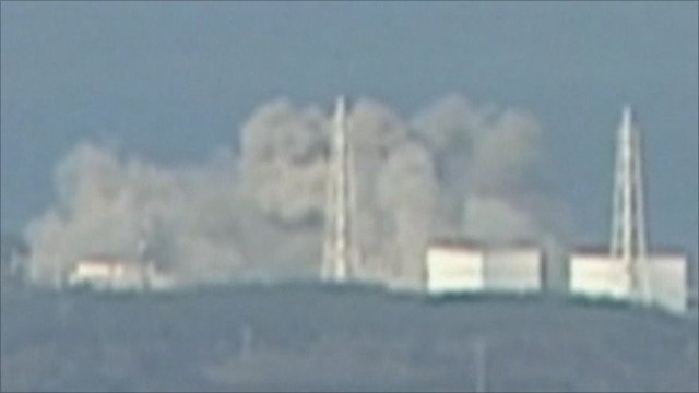 Huge blast at Japan nuclear power plant
