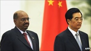 Sudan's Omar al-Bashir meets China President Hu Jintao
