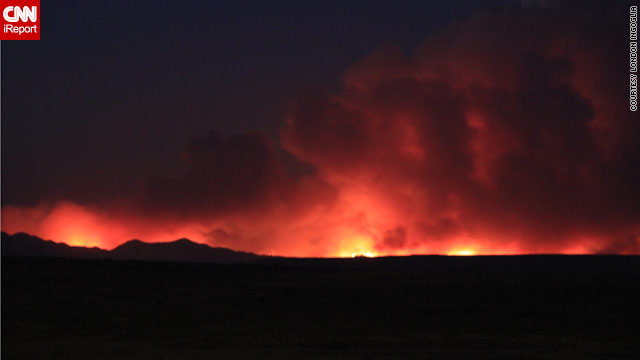 New Mexico firefight moves to Indian lands
