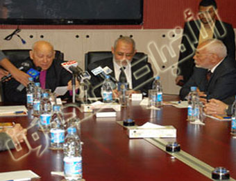 Leaders of Muslim Brotherhood visit the Evangelical Church in Heliopolis
