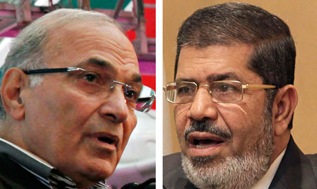 Presidential candidate Shafiq sharpens attacks on Brotherhood's Mursi