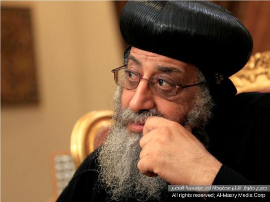 Tight security in Assiut as Pope Tawadros attends conference
