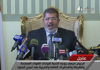 Anadolu News: Morsy phoned his family twice, said he is hanging on until the 'last breath