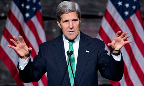 John Kerry makes first official visit to Egypt since 30 June uprising