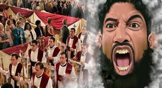Thug threaten the Copts forcing them to pay tribute